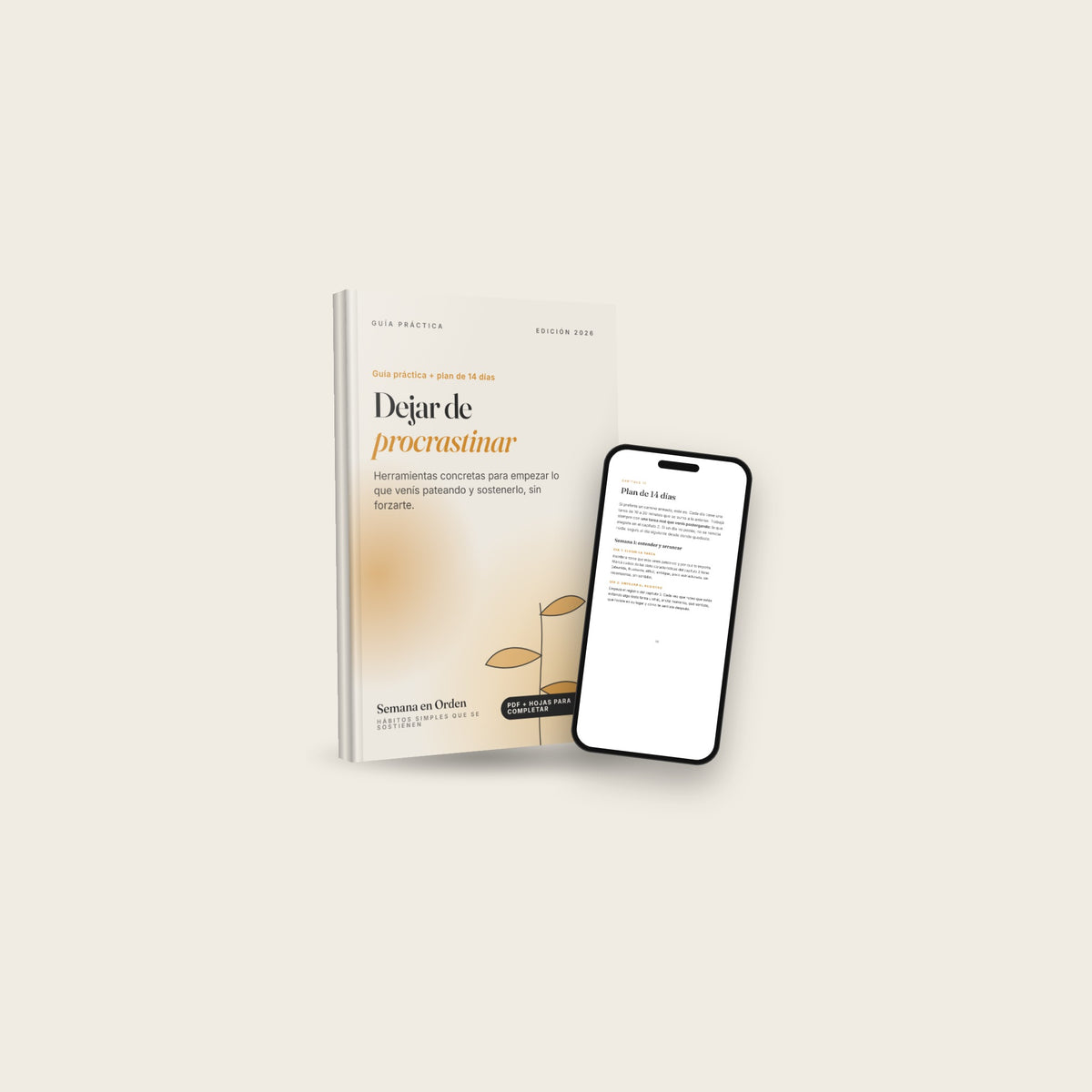 Dejar de procrastinar sin forzarte
