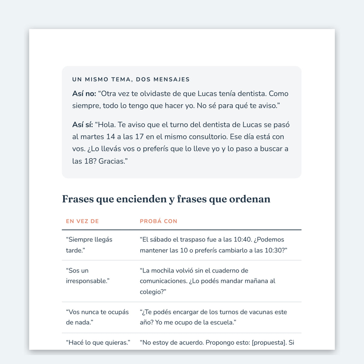 Criar en dos casas: guía práctica para madres y padres separados